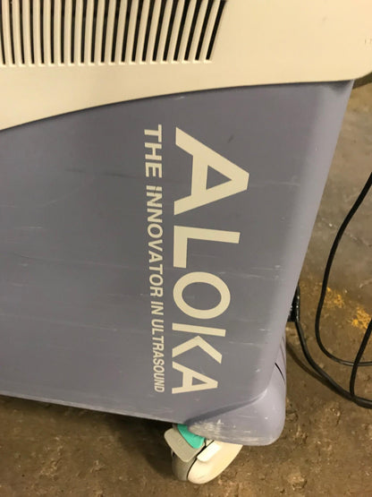 ALOKA PROSOUND SSD ALPHA 5 OB / GYN ULTRASOUND w/ UST-9126 TRANSDUCER FREE SHIP