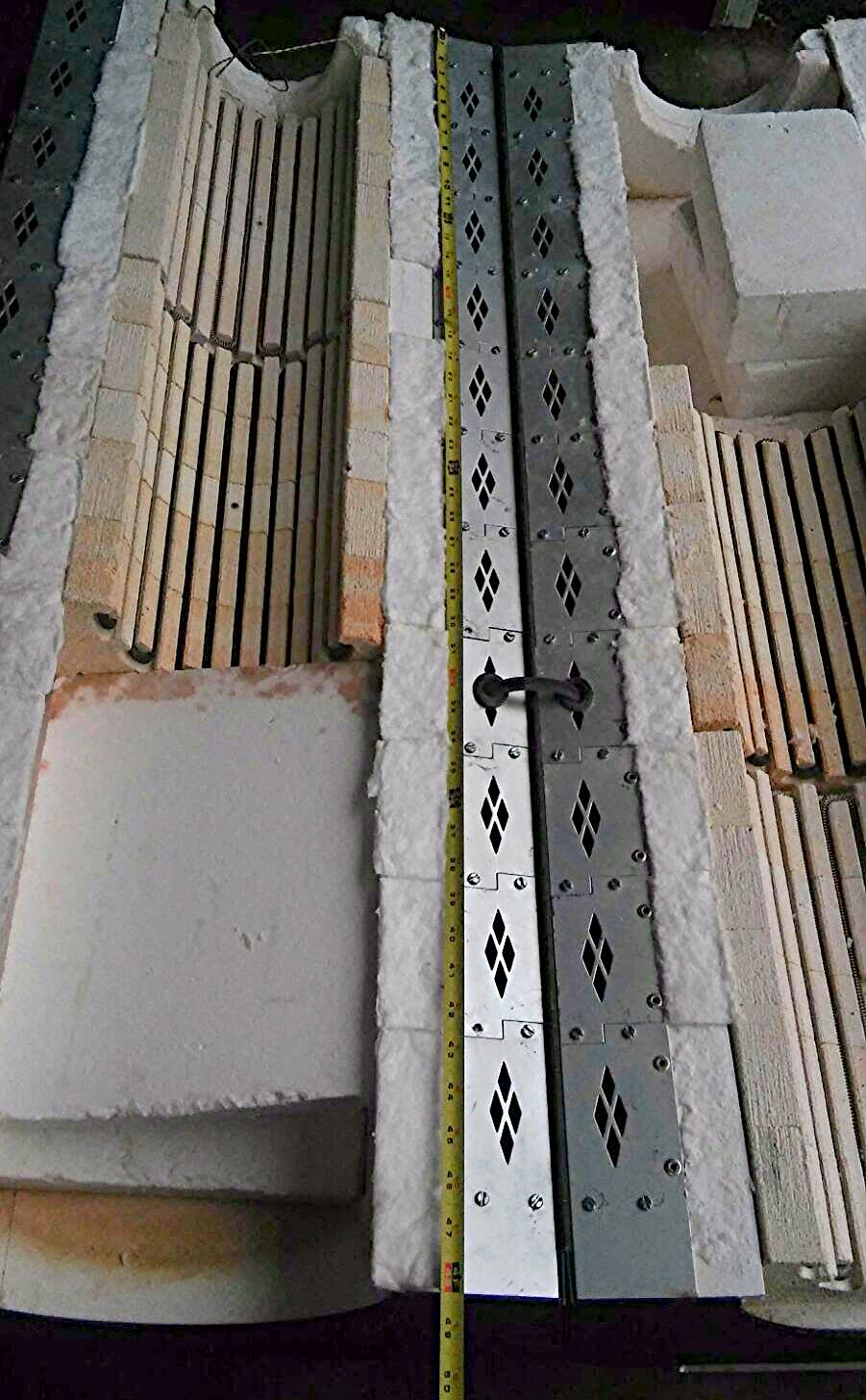 MELLEN SV TV09-6X42-1Z TUBE SPLIT FURNACE KILN 48W x 7Radius Adjustable Sections