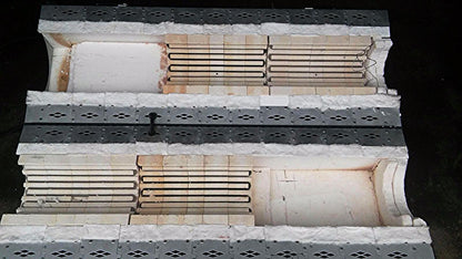 MELLEN SV TV09-6X42-1Z TUBE SPLIT FURNACE KILN 48W x 7Radius Adjustable Sections