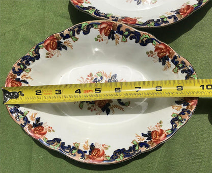 MAJESTIC MADDOCK & SONS 91 PIECE MULTICOLORED GOLDTRIM ENGLISH CHINA SET PERFECT