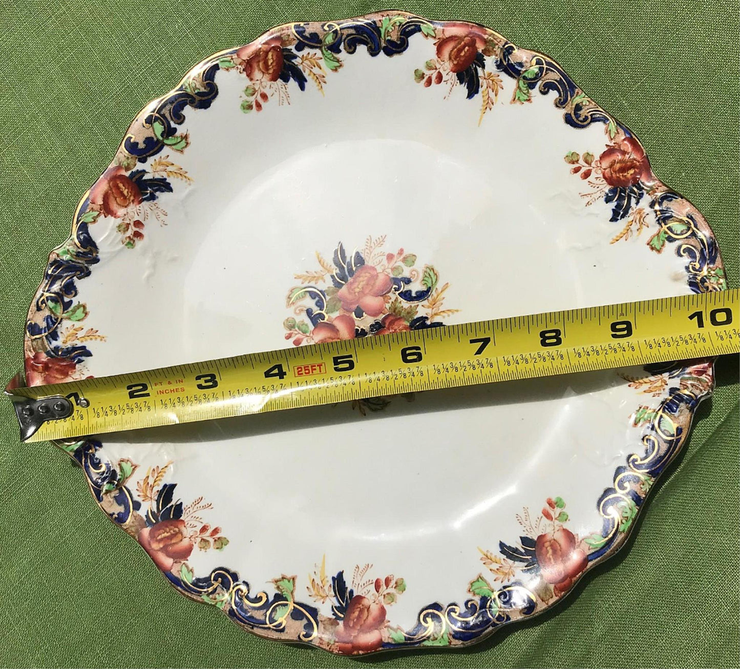 MAJESTIC MADDOCK & SONS 91 PIECE MULTICOLORED GOLDTRIM ENGLISH CHINA SET PERFECT