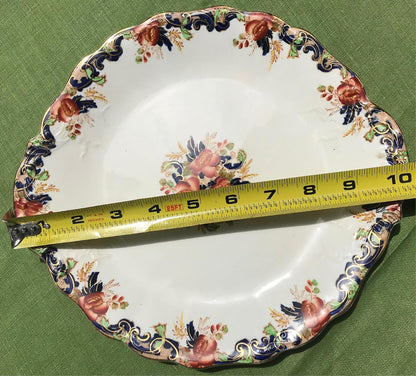 MAJESTIC MADDOCK & SONS 91 PIECE MULTICOLORED GOLDTRIM ENGLISH CHINA SET PERFECT