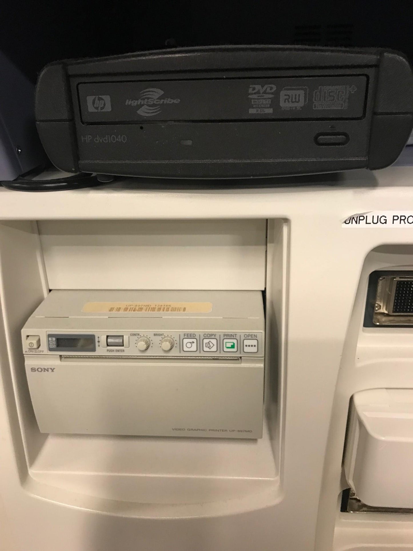 ALOKA PROSOUND SSD ALPHA 5 OB / GYN ULTRASOUND w/ UST-9126 TRANSDUCER FREE SHIP