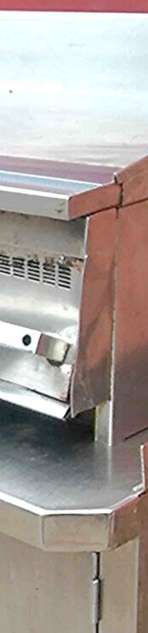 KEATING MIRACLEAN 72BL-G GAS GRILL GRIDDLE 72 x 30 & STAND WOLF CABINET FREESHIP