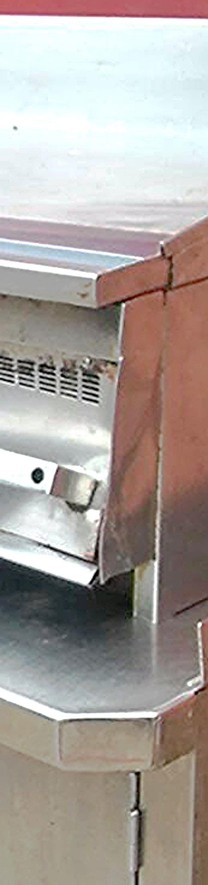 KEATING MIRACLEAN 72BL-G GAS GRILL GRIDDLE 72 x 30 & STAND WOLF CABINET FREESHIP