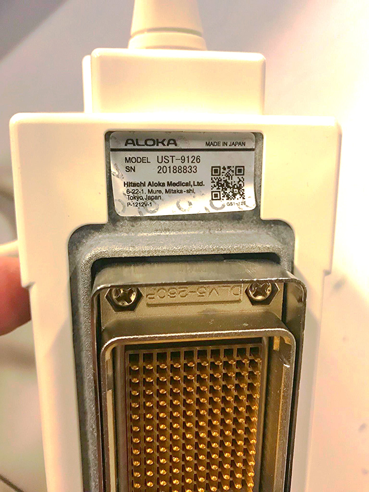 ALOKA PROSOUND SSD ALPHA 5 OB / GYN ULTRASOUND w/ UST-9126 TRANSDUCER FREE SHIP