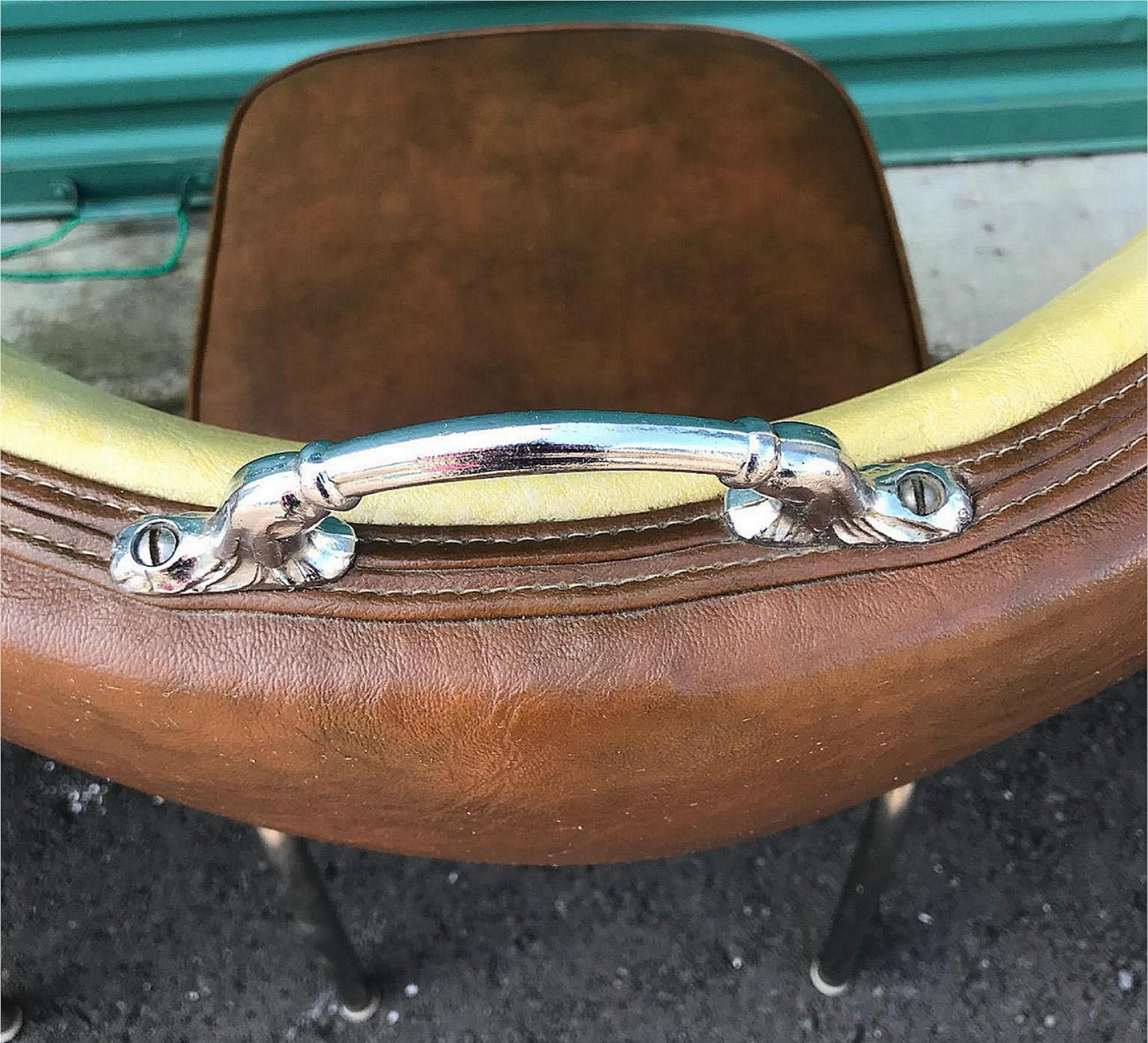 RARE DESIGN SET OF 4 VINTAGE KITCHEN CHAIRS by METAL MASTERS of DETROIT FREESHIP