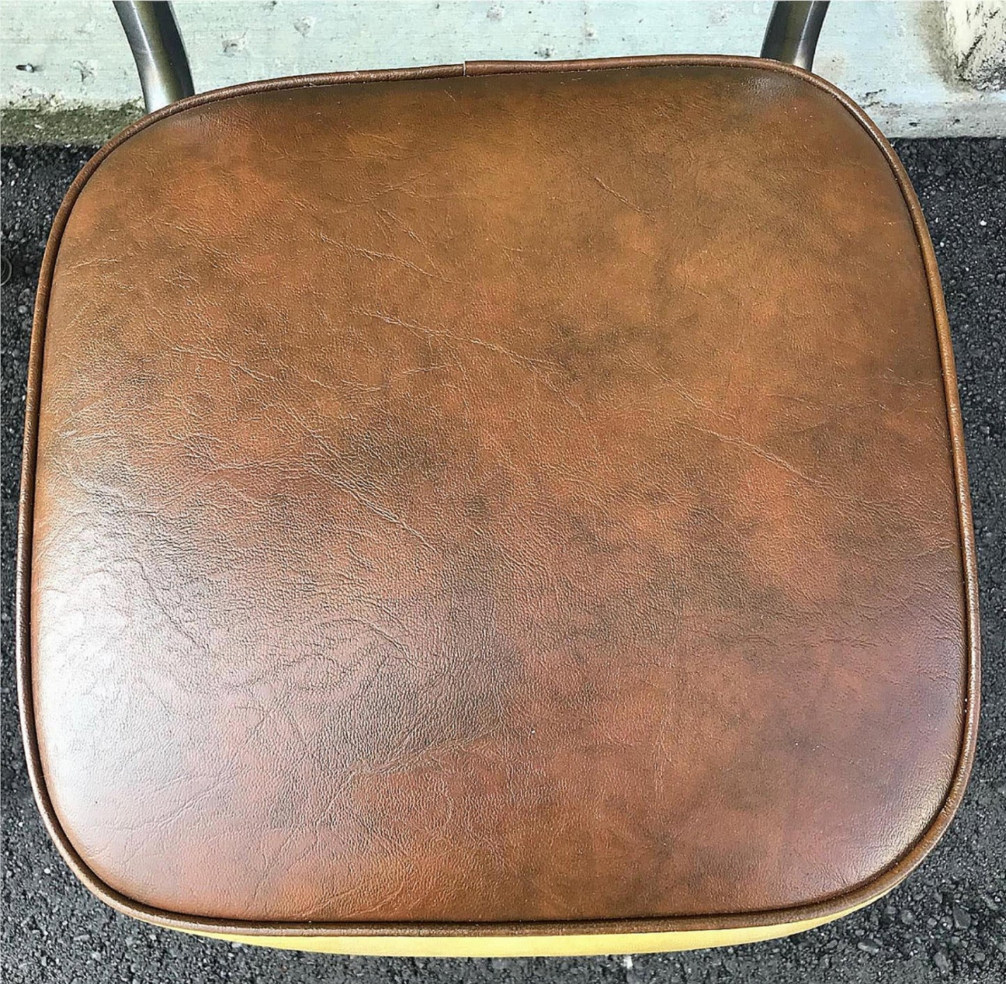 RARE DESIGN SET OF 4 VINTAGE KITCHEN CHAIRS by METAL MASTERS of DETROIT FREESHIP