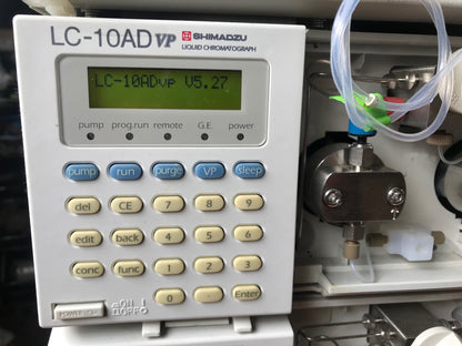 SHIMATZU DGU-14A SIL-10AD vp LC-10AD VP  LAB HPLC GAS CHROMATOGRAPH WATCH VIDEO