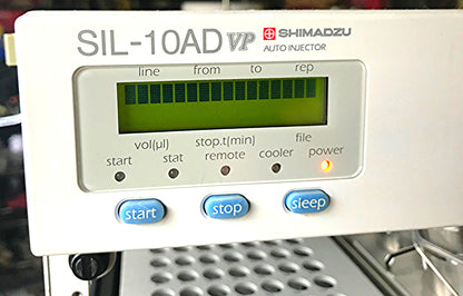 SHIMATZU DGU-14A SIL-10AD vp LC-10AD VP  LAB HPLC GAS CHROMATOGRAPH WATCH VIDEO