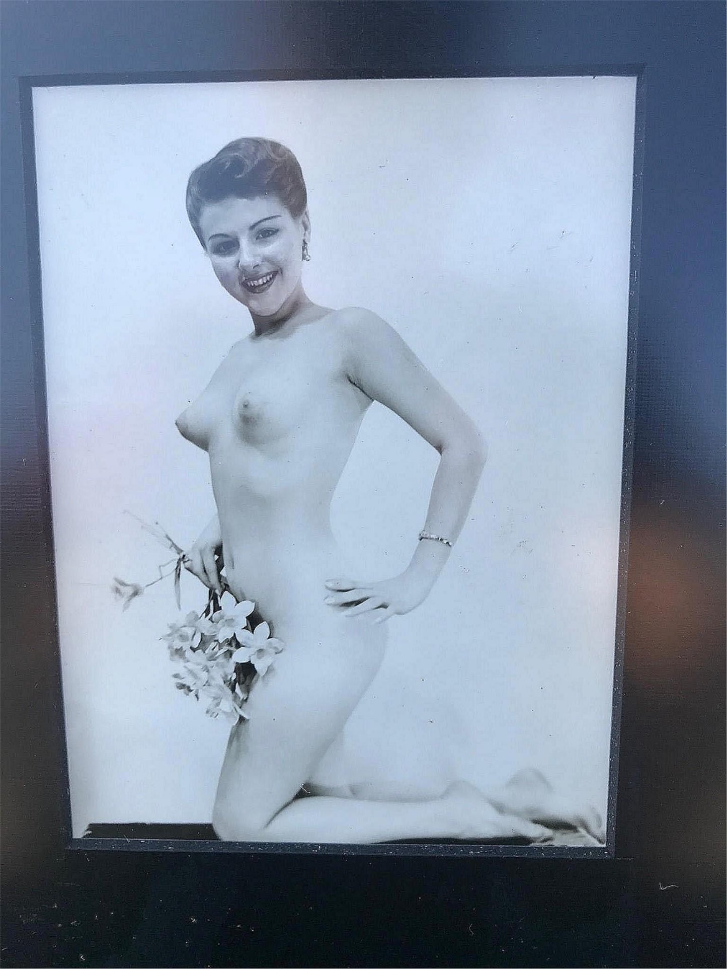 12 ORIGINAL VINTAGE 1920's or 1930's NUDE MODEL PHOTOGRAPHS POSTER FREE SHIPPING