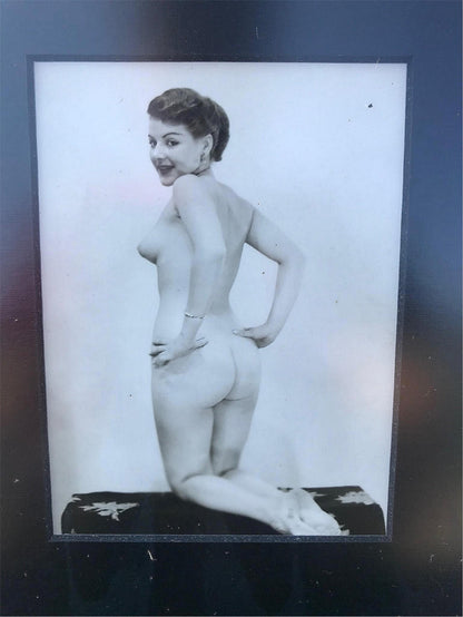 12 ORIGINAL VINTAGE 1920's or 1930's NUDE MODEL PHOTOGRAPHS POSTER FREE SHIPPING