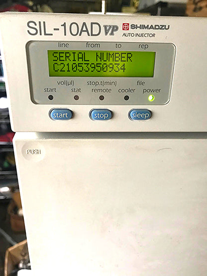 SHIMATZU DGU-14A SIL-10AD vp LC-10AD VP  LAB HPLC GAS CHROMATOGRAPH WATCH VIDEO