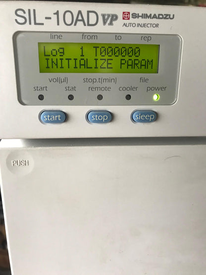 SHIMATZU DGU-14A SIL-10AD vp LC-10AD VP  LAB HPLC GAS CHROMATOGRAPH WATCH VIDEO