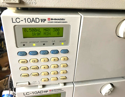 SHIMATZU DGU-14A SIL-10AD vp LC-10AD VP  LAB HPLC GAS CHROMATOGRAPH WATCH VIDEO