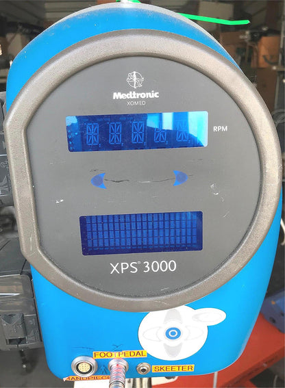 MEDTRONIC XPS 3000 MICRODEBRIDER MONITOR IV STAND WHEELS + FOOT PEDAL FREE SHIP