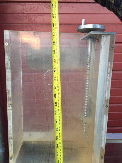 HYDRAULIC HYDROLOGY Portable Acrylic Sided Tilting Water Flume Pump FREESHIP