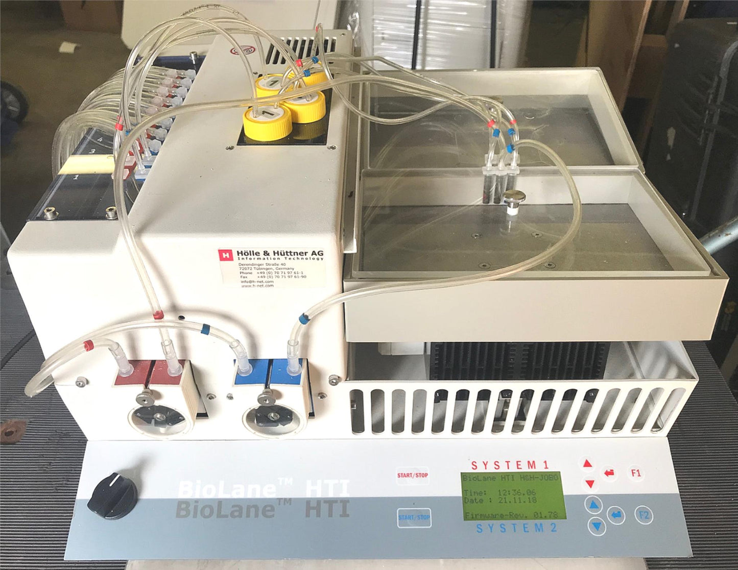 INTAVIS BIOLANE TM HTI LAB HPLC GAS CHROMATOGRAPH WARRANTY WATCH VIDEO FREE SHIP