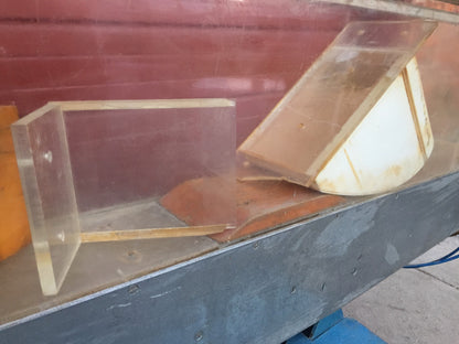 HYDRAULIC HYDROLOGY Portable Acrylic Sided Tilting Water Flume Pump FREESHIP