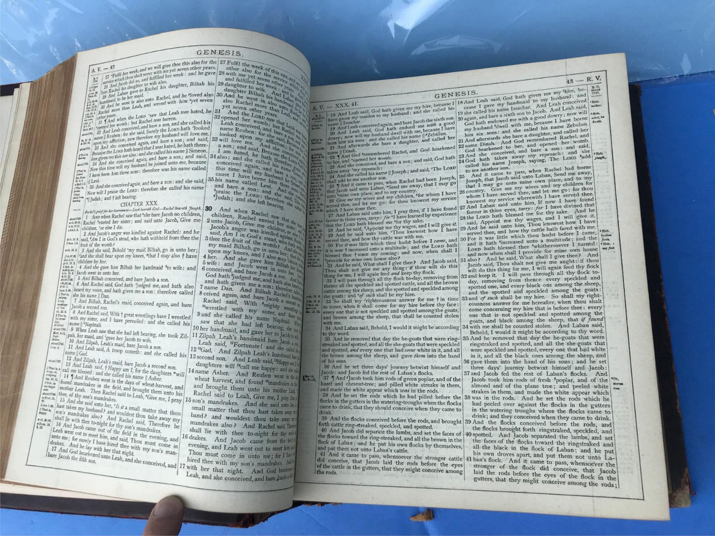 EXCELLENT COND 1889 PICTORIAL FAMILY BIBLE ORIGINAL RECEIPT ILLUSTRATED FREESHIP