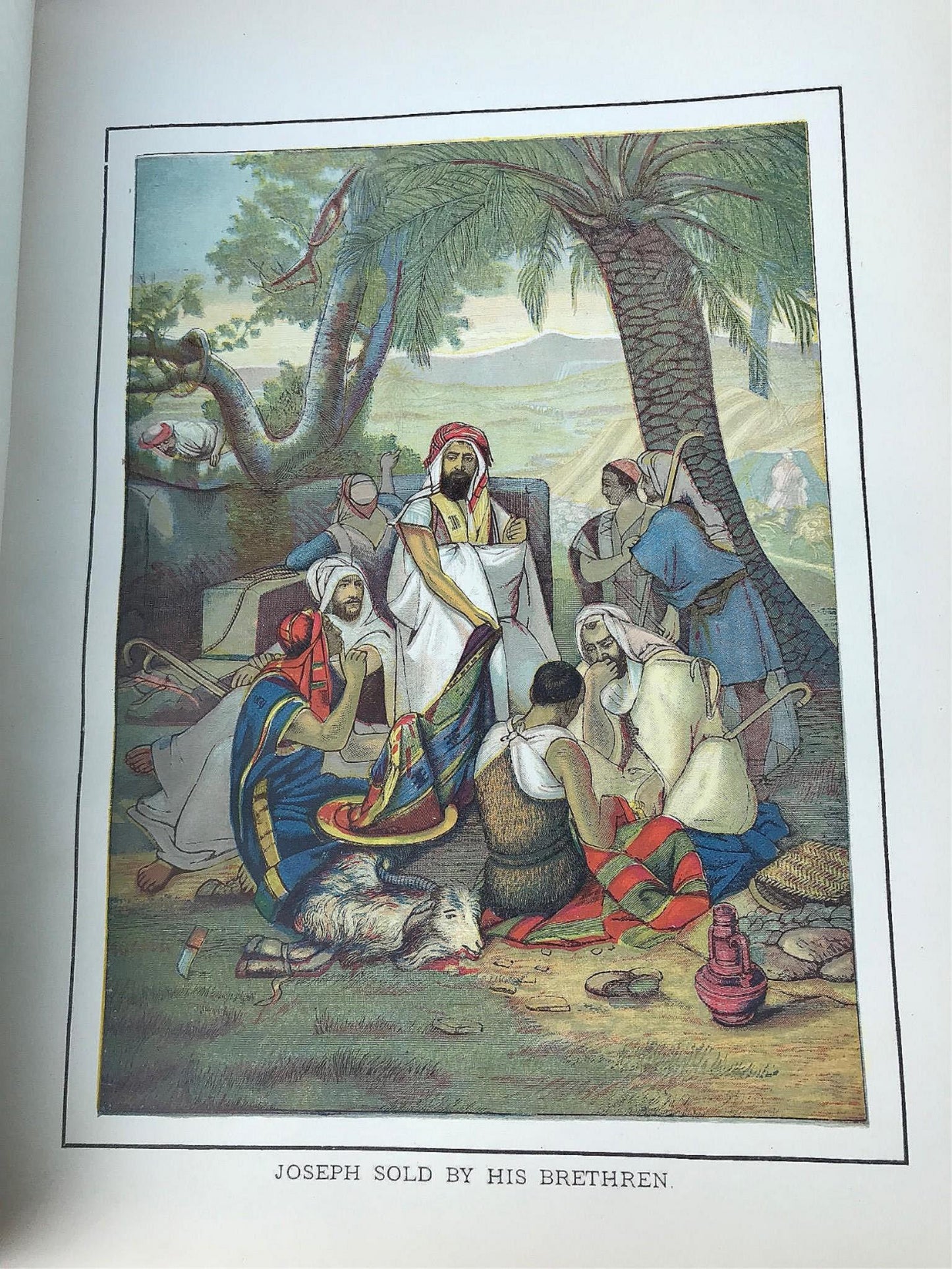 EXCELLENT COND 1889 PICTORIAL FAMILY BIBLE ORIGINAL RECEIPT ILLUSTRATED FREESHIP