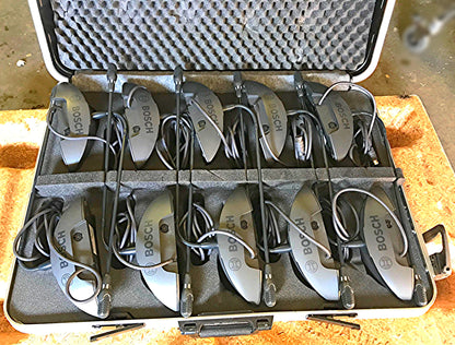 BOSCH CCS-CURD ULTRO 12 CCS-DL CONFERENCE SYSTEM CCS‑SC6 2 Suitcases FREE SHIP