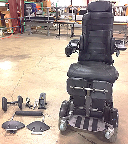PERMOBIL C500 270lb 7.5MPH POWER WHEELCHAIR ELEVATE TILT RECLINE LEGS WATCHVIDEO