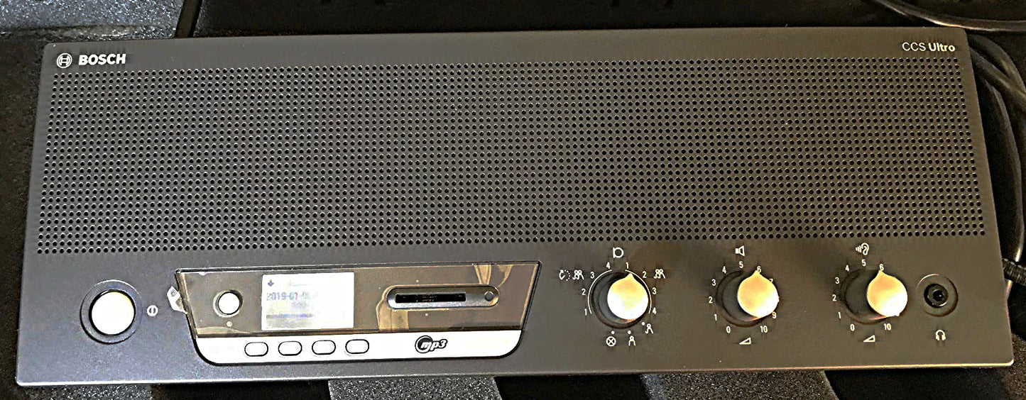 BOSCH CCS-CURD ULTRO 12 CCS-DL CONFERENCE SYSTEM CCS‑SC6 2 Suitcases FREE SHIP