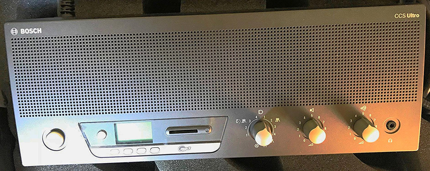 BOSCH CCS-CURD ULTRO 12 CCS-DL CONFERENCE SYSTEM CCS‑SC6 2 Suitcases FREE SHIP