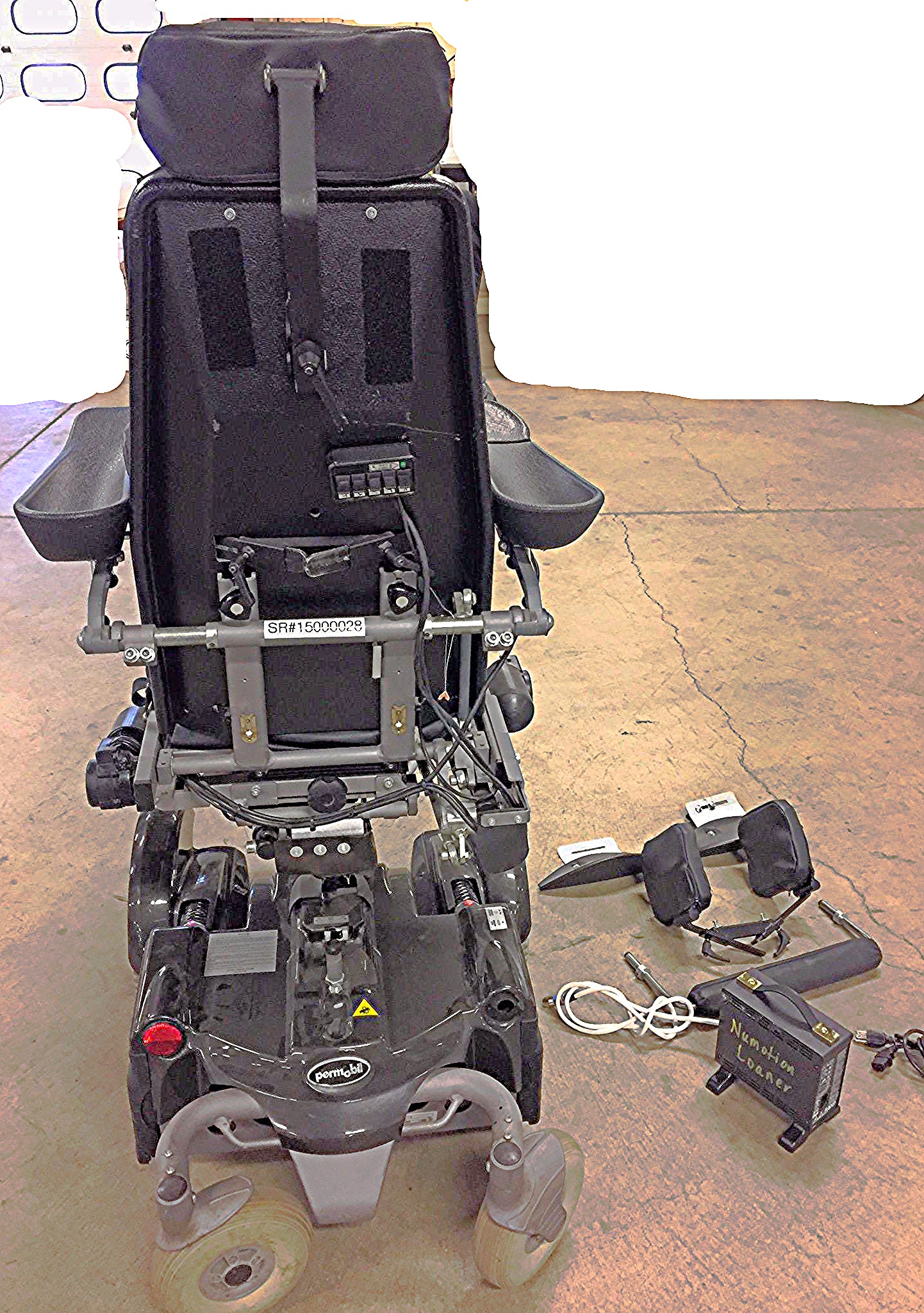 PERMOBIL C500 270lb 7.5MPH POWER WHEELCHAIR ELEVATE TILT RECLINE LEGS WATCHVIDEO