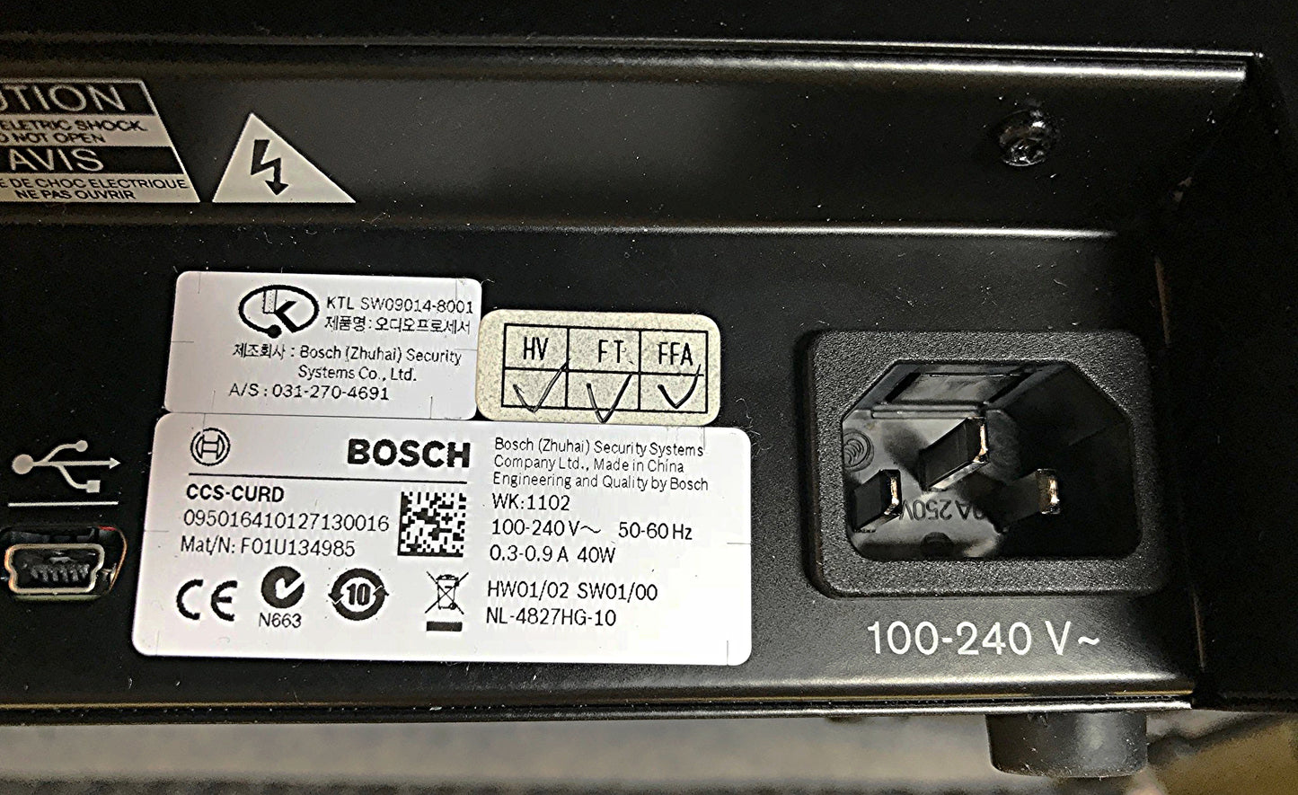 BOSCH CCS-CURD ULTRO 12 CCS-DL CONFERENCE SYSTEM CCS‑SC6 2 Suitcases FREE SHIP