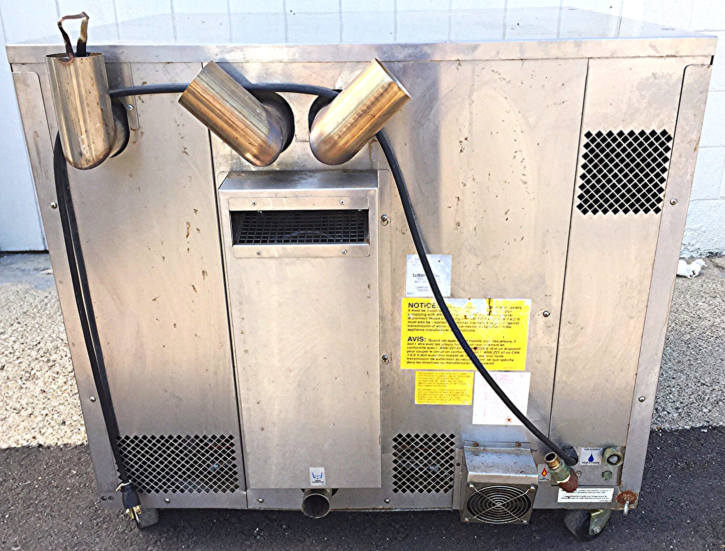 BLODGETT CNVX14G/AA GAS CONVECTION OVEN Retails New: $12.000, on WHEELS FREESHIP