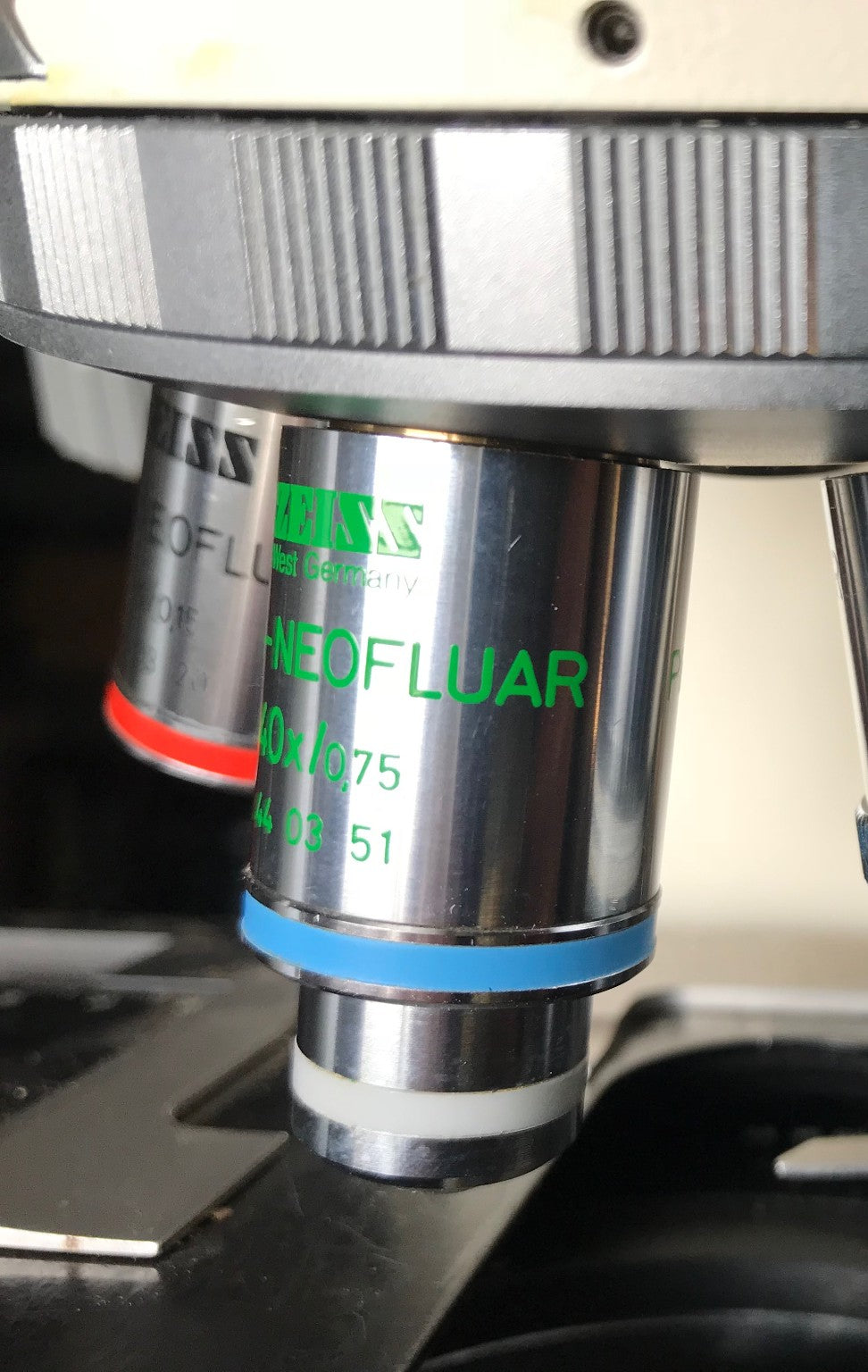 ZEISS AXIOPHOT FLUORESCENCE POLARIZED FILTER MICROSCOPE PULNIX TM-745 CAMERA