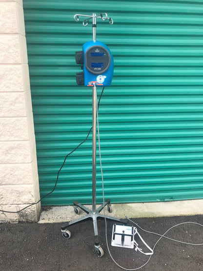 MEDTRONIC XPS 3000 MICRODEBRIDER MONITOR IV STAND WHEELS + FOOT PEDAL FREE SHIP