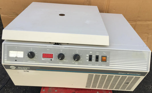 BECKMAN COULTER ALLEGRA R6 CENTRIFUGE w/ GH-3.8 Rotor & Buckets