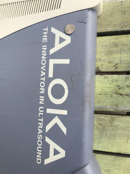 ALOKA PROSOUND SSD ALPHA 5 OB / GYN ULTRASOUND w/ UST-9126 TRANSDUCER FREE SHIP