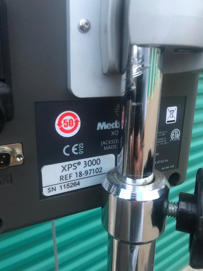 MEDTRONIC XPS 3000 MICRODEBRIDER MONITOR IV STAND WHEELS + FOOT PEDAL FREE SHIP