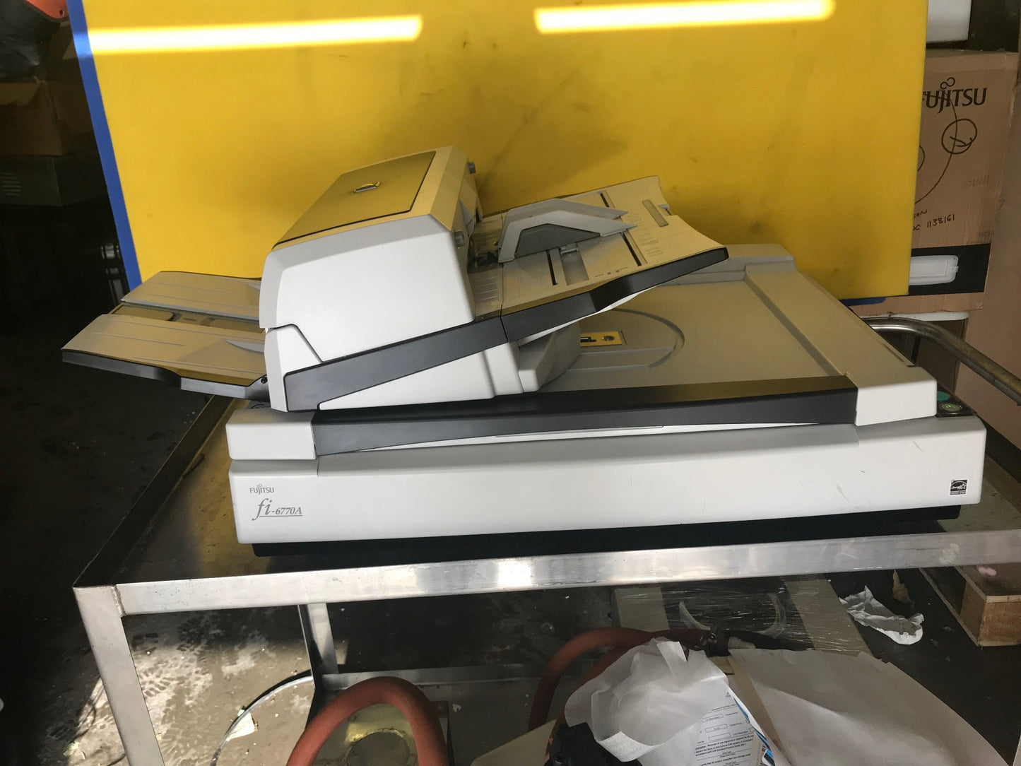 FUJITSU fi-6770 HIGH SPEED A3 DUPLEX FLATBED PROFESSIONAL DOCU SCANNER FREE SHIP