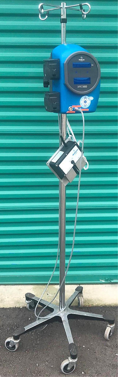 MEDTRONIC XPS 3000 MICRODEBRIDER MONITOR IV STAND WHEELS + FOOT PEDAL FREE SHIP