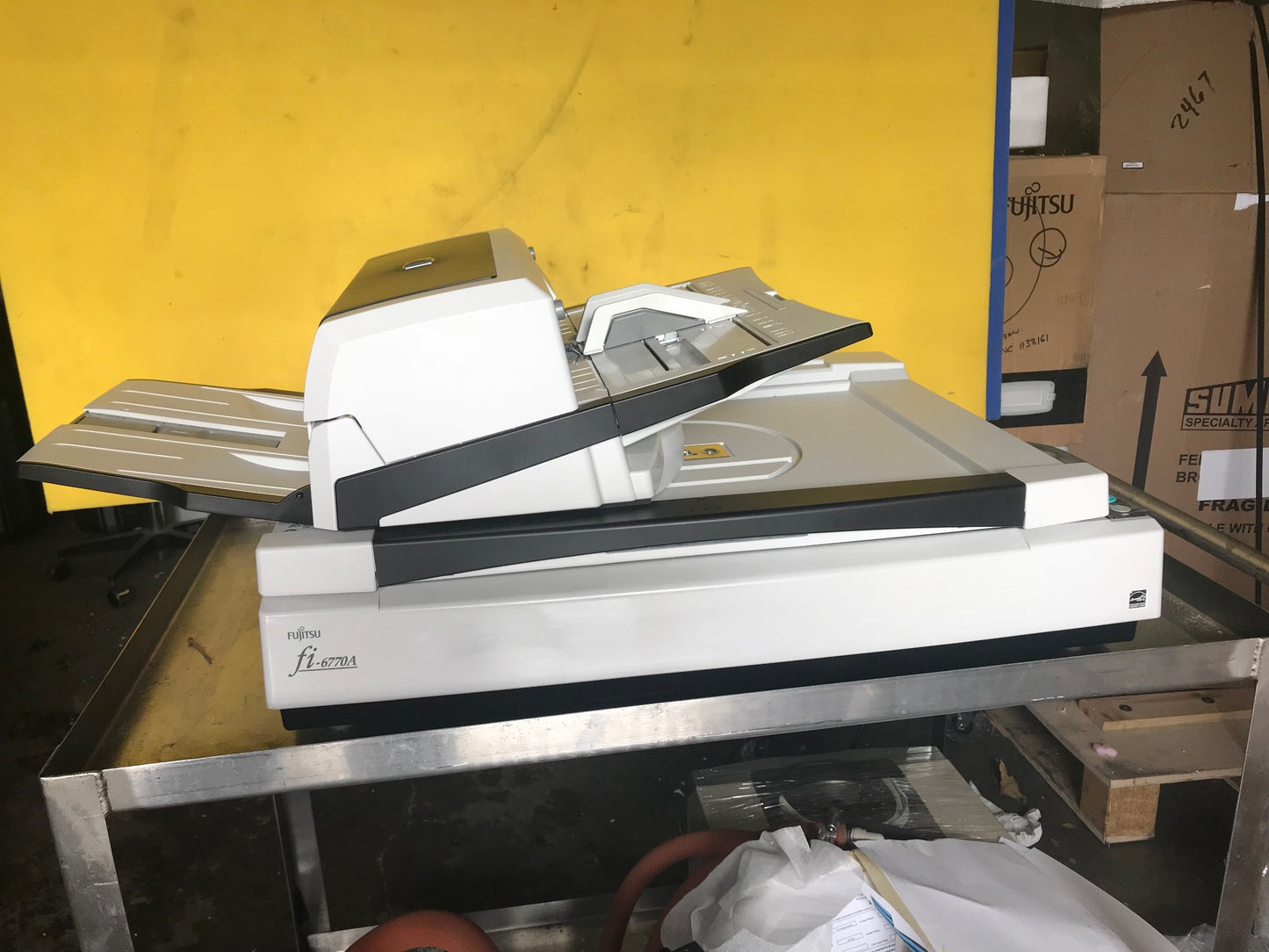 FUJITSU fi-6770 HIGH SPEED A3 DUPLEX FLATBED PROFESSIONAL DOCU SCANNER FREE SHIP