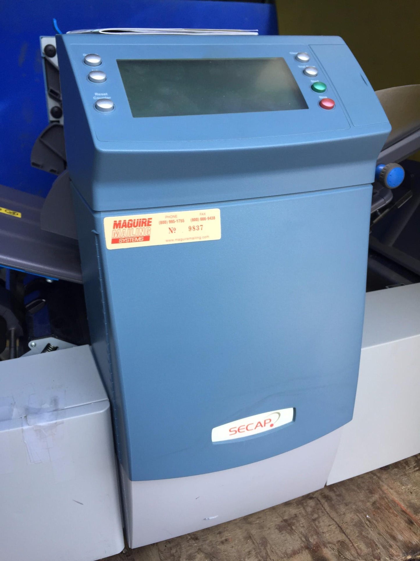 PITNEY BOWES SECAP SI3300 OFFICE RIGHT Document Inserting Auto System FREESHIP