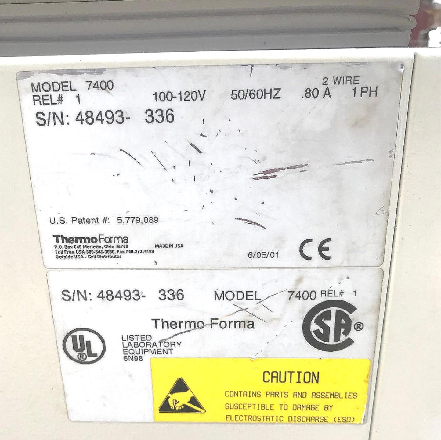 THERMO SCIENTIFIC 7400 CRYOPLUS 1 LN2 CRYO STORAGE TANK 90DAY WARRANTY FREE SHIP