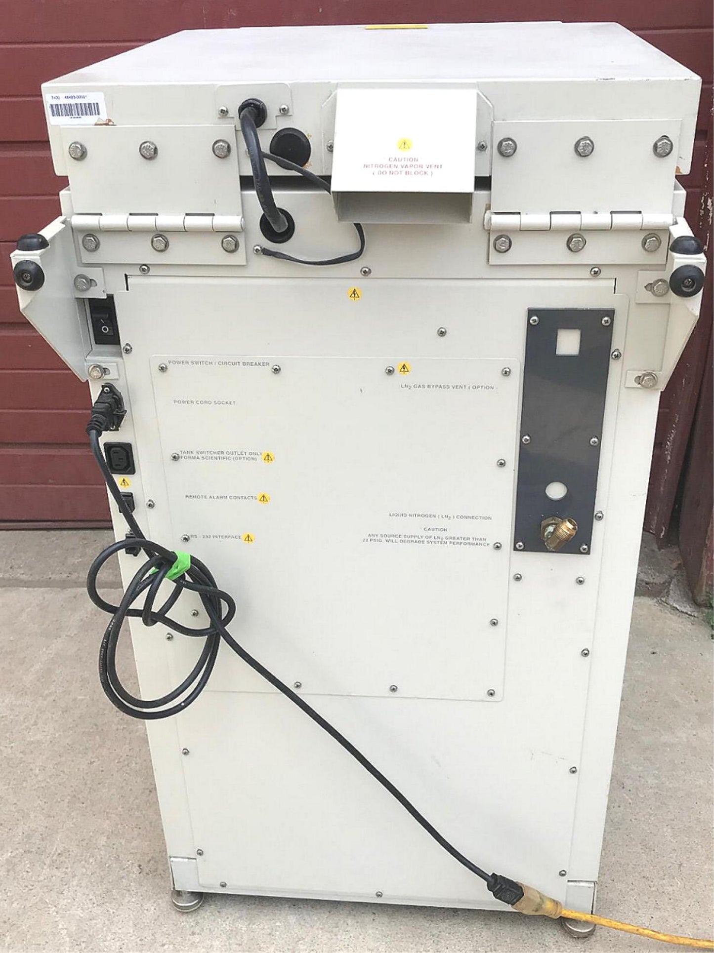 THERMO SCIENTIFIC 7400 CRYOPLUS 1 LN2 CRYO STORAGE TANK 90DAY WARRANTY FREE SHIP