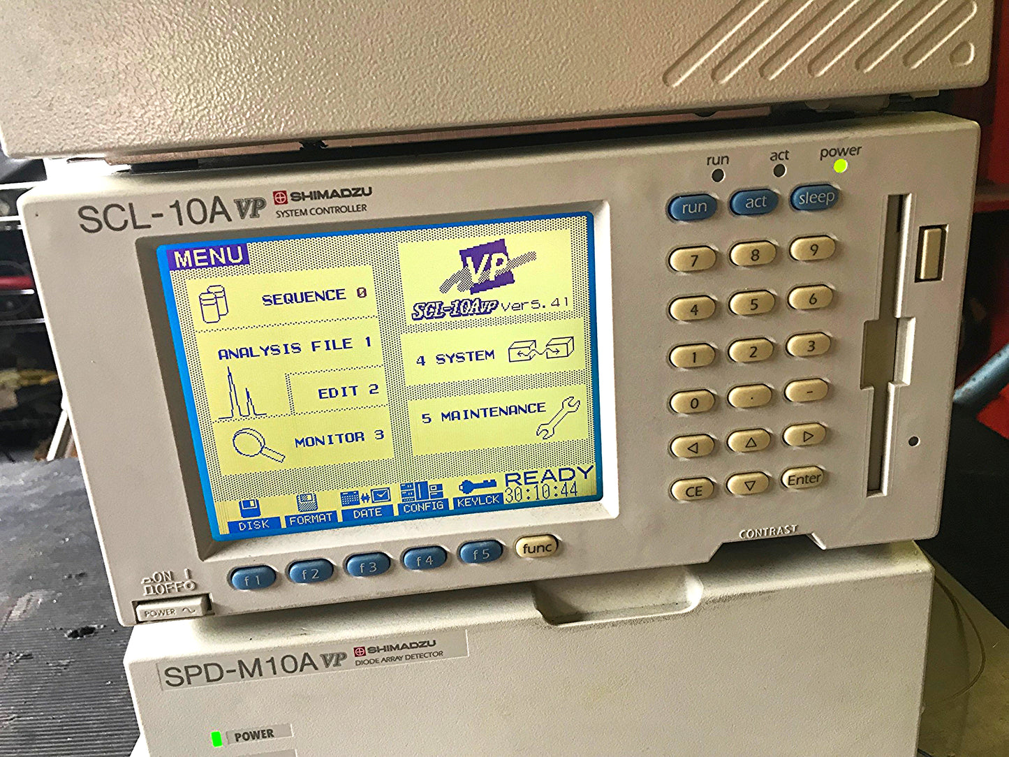 SHIMATZU SPD-M10A SCL-10A FRC-10A LAB HPLC GAS CHROMATOGRAPH SYSTEM FREESHIP