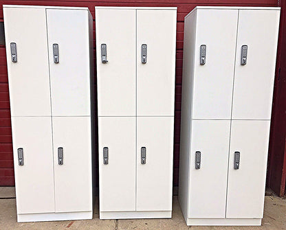 HOSPITAL ELECTRONIC KEYLESS LOCKER CABINET CompX REGULATOR LOCK CLOSET FREE SHIP