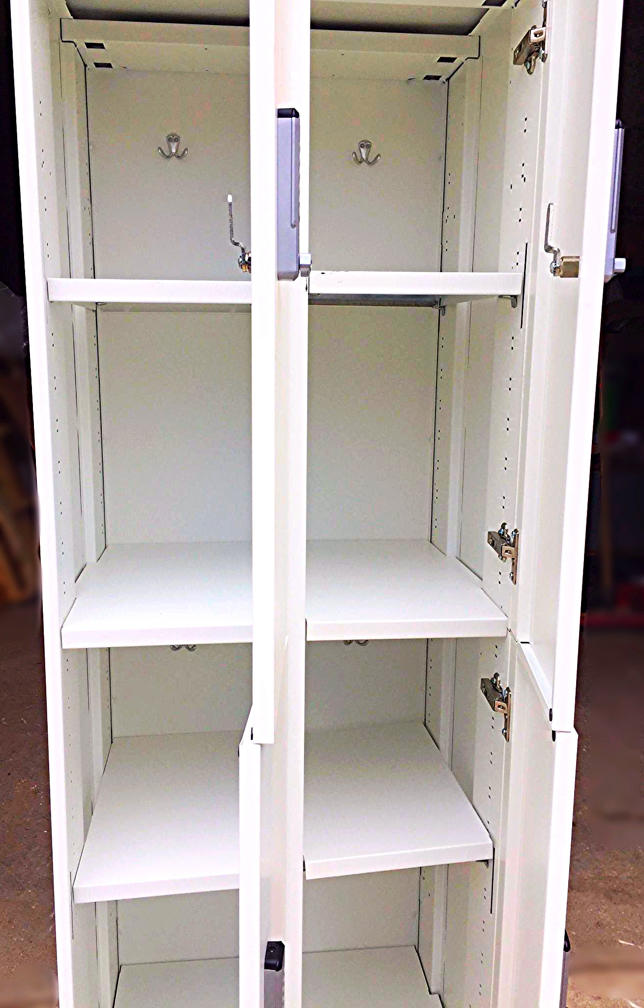 HOSPITAL ELECTRONIC KEYLESS LOCKER CABINET CompX REGULATOR LOCK CLOSET FREE SHIP