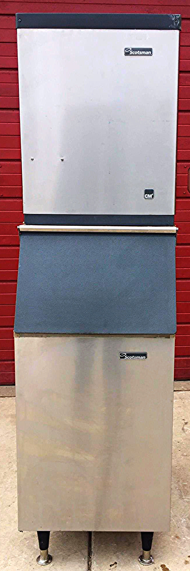 SCOTSMAN 480lbsDay MODEL CME456AS-1C AIR COOLED ICE MACHINE BH360S BIN FREESHIP