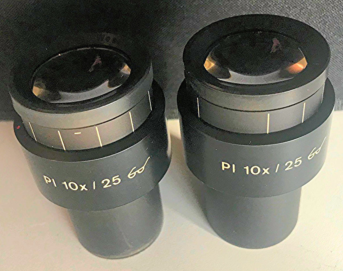 ZEISS AXIOPHOT FLUORESCENCE POLARIZED FILTER MICROSCOPE PULNIX TM-745 CAMERA