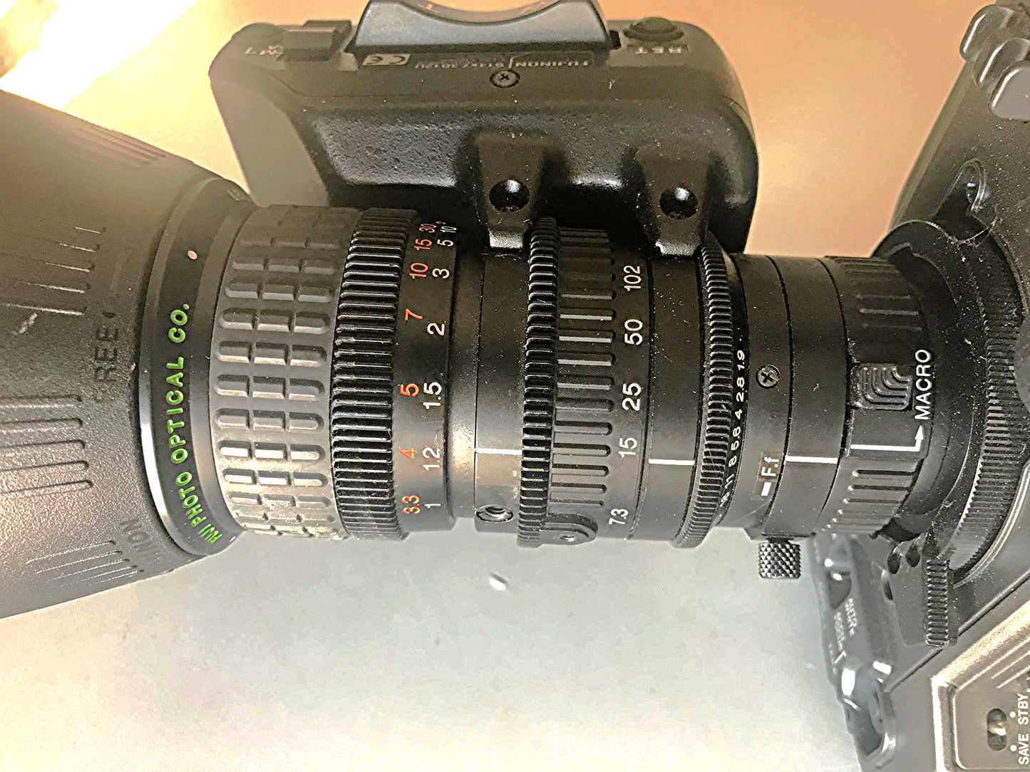 JVC MINI DV GY-DV550 POWER MACRO ZOOM LENS & TELEPROMPTER VIEWFINDER FREE SHIP