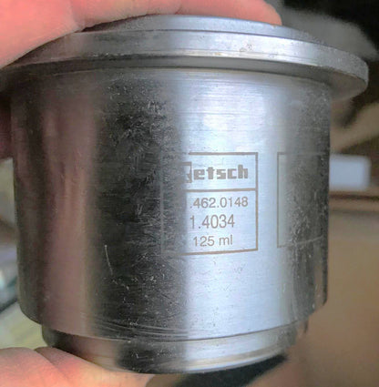 RETSCH PM 200 DOUBLE GRINDER PLANETARY TWO STATION BALL MILL WATCHVIDEO FREESHIP